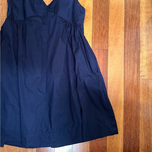 GAP | Dark blue spaghetti strap cotton dress w/ pockets size large - Picture 3 of 6